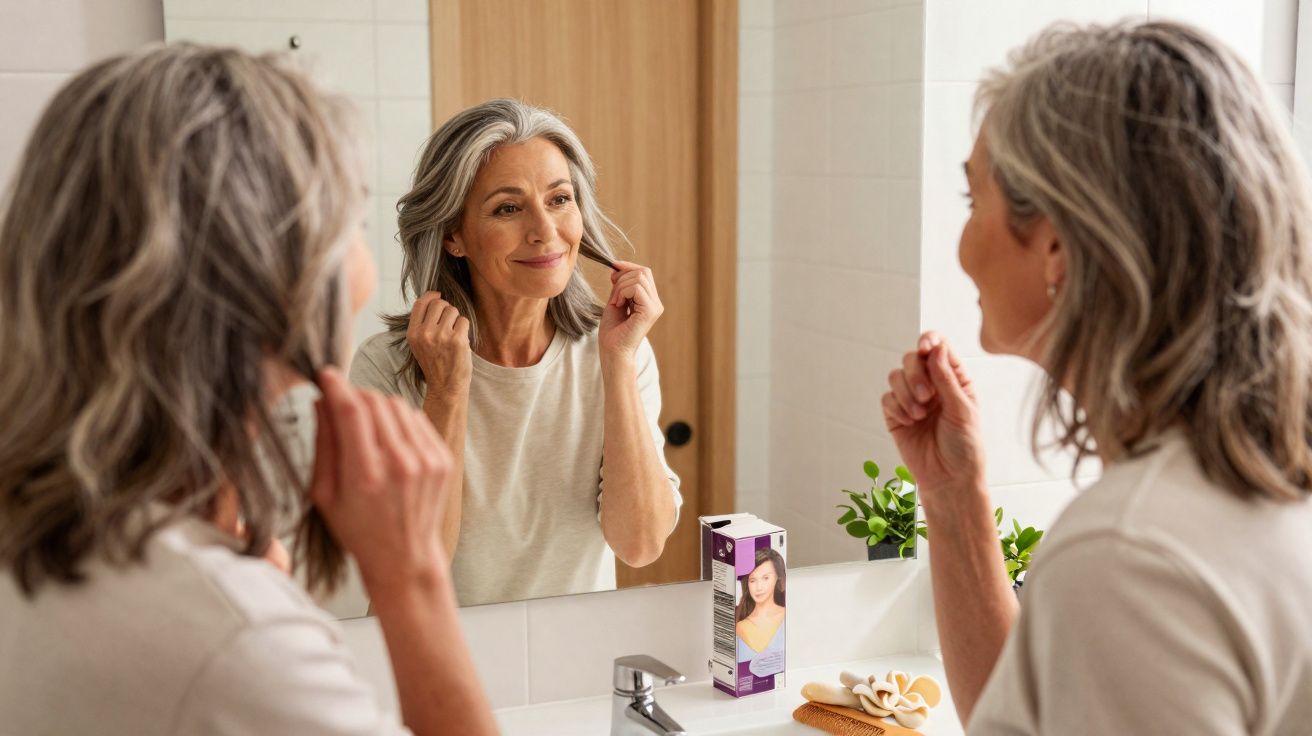 Deita fora as tintas: a nova moda dos cabelos grisalhos está a deixar o cabelo pintado fora de moda.