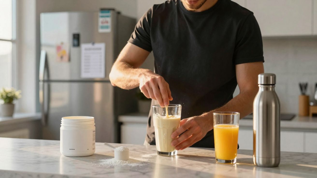 Pare de tomar creatina apenas com água: este é o modo correto de usar o suplemento.