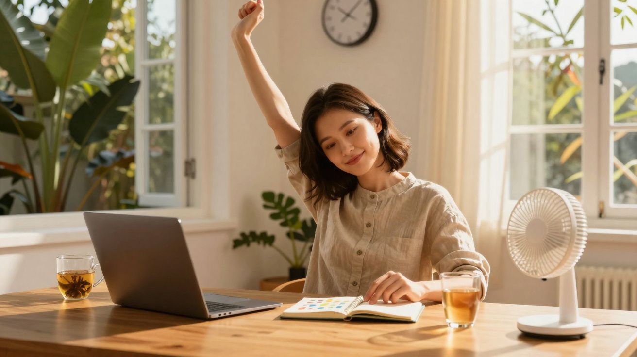 Porque a quebra de energia à tarde não está relacionada com o sono.