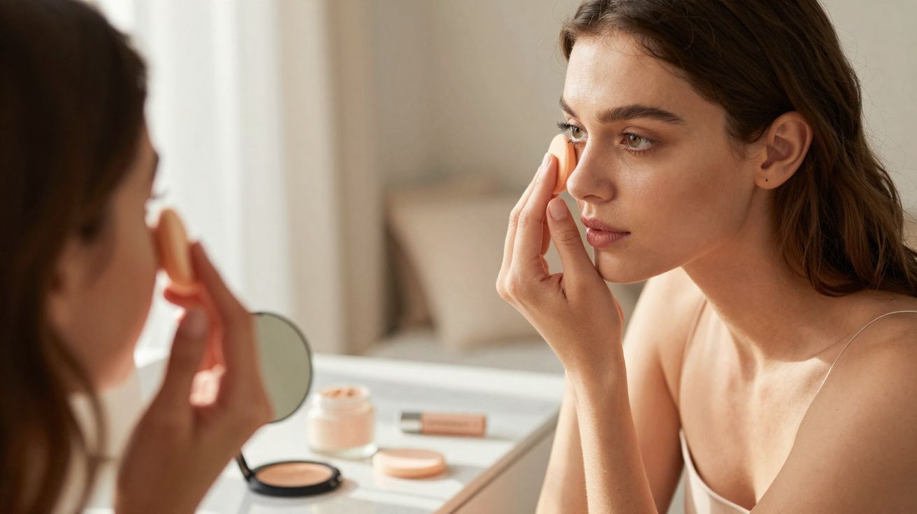 A maquilhagem não dura porque esta zona é muitas vezes ignorada na preparação.