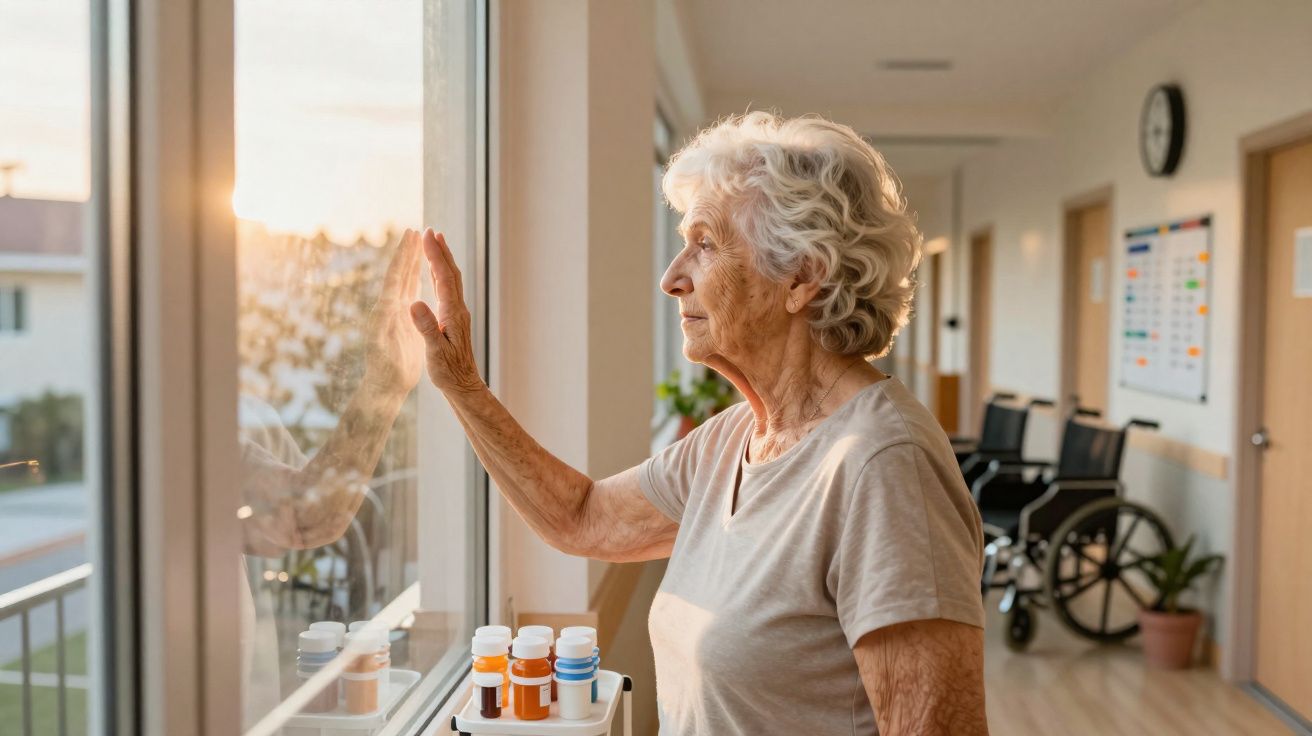 Idosa afirma que lares são um inferno e a sua vida diária é prova disso.
