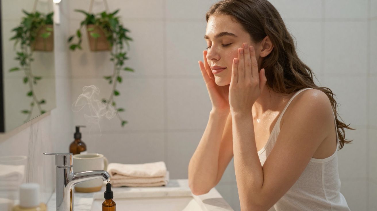 Aplicar cuidados de pele com as mãos frias pode diminuir a eficácia.