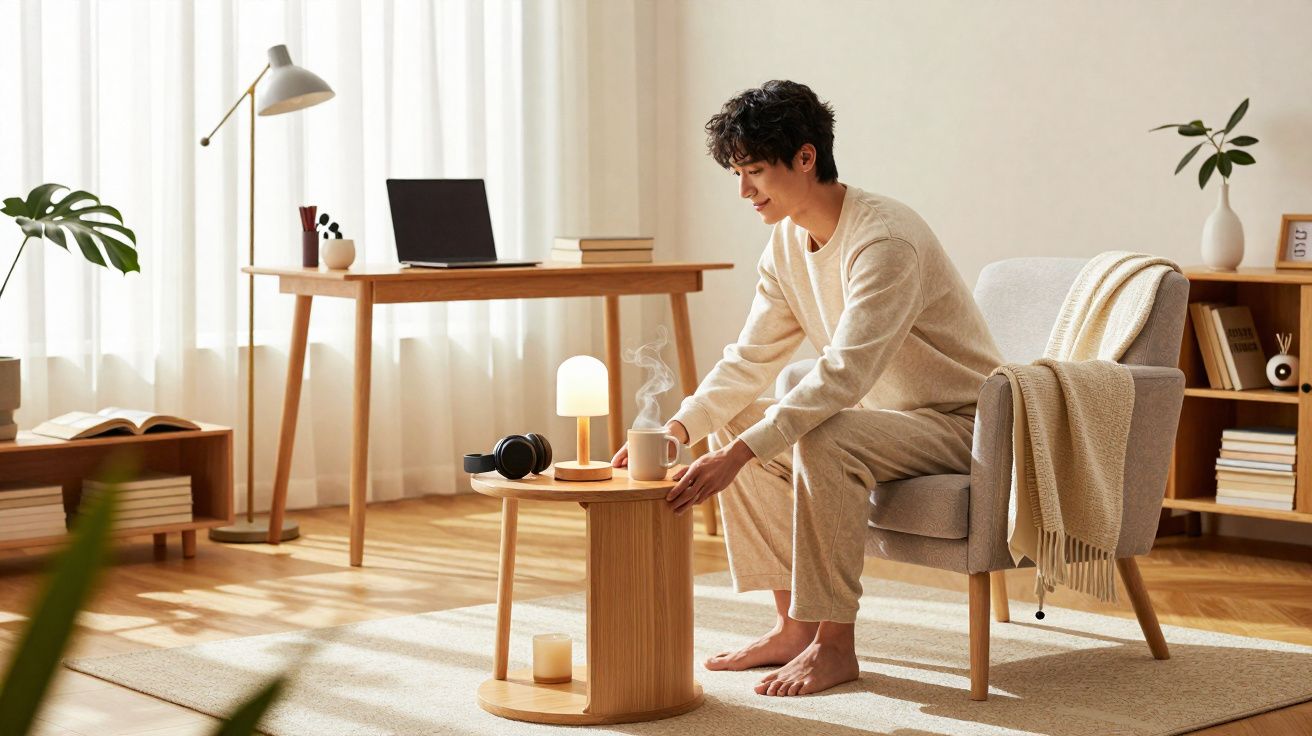 Esta pequena alteração no ambiente aumenta o conforto diário.