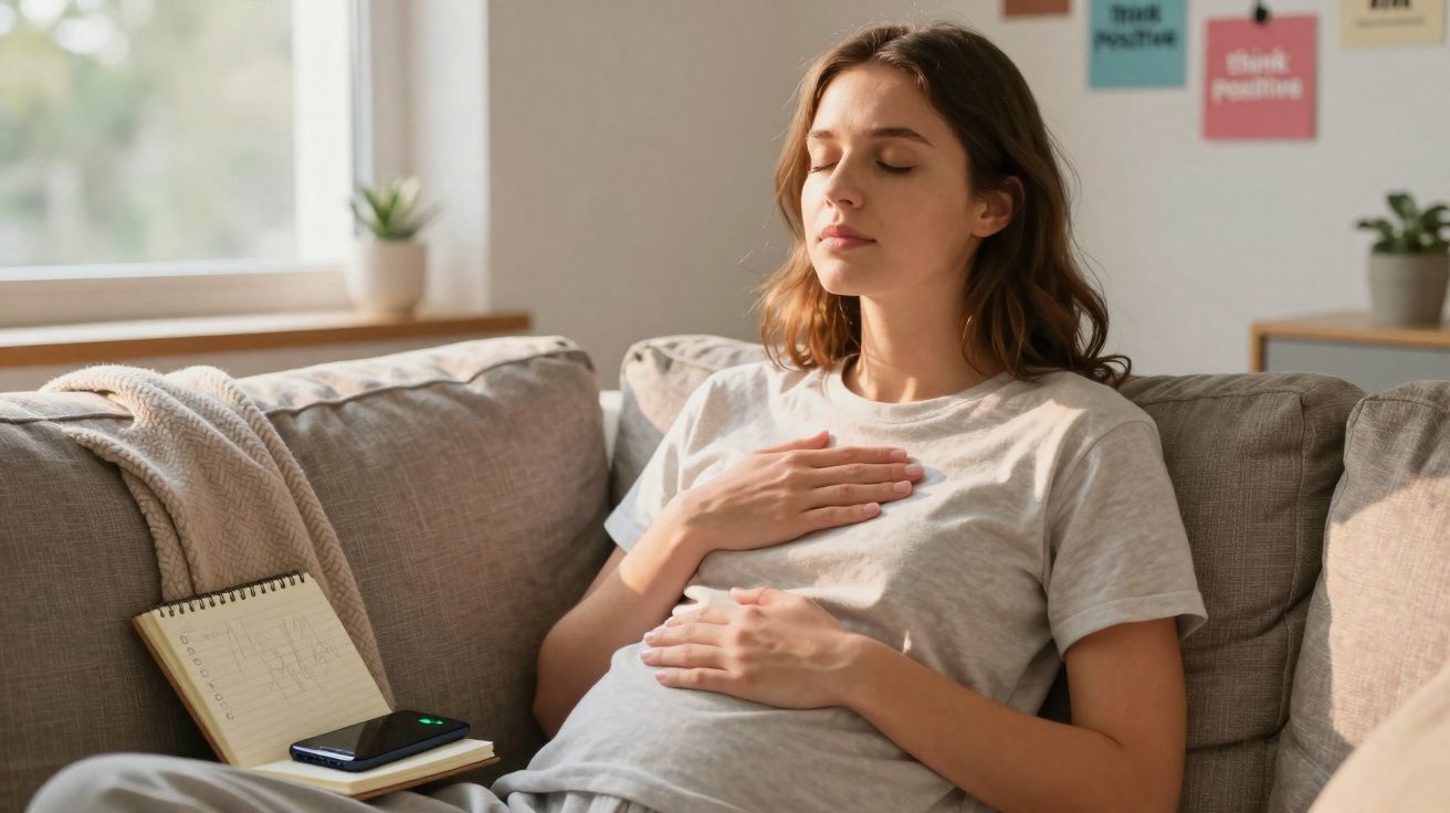 Respirar devagar reduz o stress mais rapidamente do que pensar positivo.